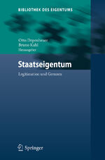 ISBN 9783662543078: Staatseigentum – Legitimation und Grenzen