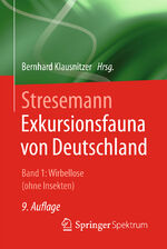 ISBN 9783662553534: Stresemann - Exkursionsfauna von Deutschland. Band 1: Wirbellose (ohne Insekten)