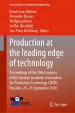 ISBN 9783662621370: Production at the leading edge of technology – Proceedings of the 10th Congress of the German Academic Association for Production Technology (WGP), Dresden, 23-24 September 2020