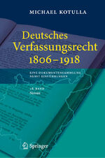 ISBN 9783662629512: Deutsches Verfassungsrecht 1806 - 1918 - Eine Dokumentensammlung nebst Einführungen, 18. Band: Nassau