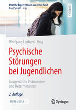 ISBN 9783662656617: Psychische Störungen bei Jugendlichen - Ausgewählte Phänomene und Determinanten