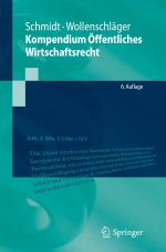 ISBN 9783662685662: Kompendium Öffentliches Wirtschaftsrecht | Ferdinand Wollenschläger (u. a.) | Taschenbuch | Springer-Lehrbuch | Paperback | xlii | Deutsch | 2024 | Springer-Verlag GmbH | EAN 9783662685662