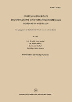 ISBN 9783663037033: Kristallisation der Hochpolymeren