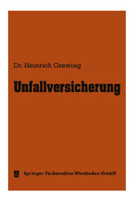 ISBN 9783663125310: Unfallversicherung