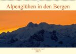 ISBN 9783665547455: Alpenglühen in den Bergen im Salzburger Land (Wandkalender 2017 DIN A2 quer) – Berge im Abendrot (Monatskalender, 14 Seiten )