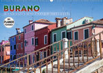 ISBN 9783671892198: BURANO Charmante und farbenfrohe Insel (Wandkalender 2021 DIN A2 quer)