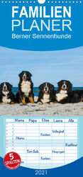 ISBN 9783672162559: Berner Sennenhund 2021 - Familienplaner hoch (Wandkalender 2021 , 21 cm x 45 cm, hoch) - Kalender Berner Sennenhunde 2014 (Monatskalender, 14 Seiten )