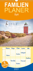 ISBN 9783672164676: Mythos Sylt - Familienplaner hoch (Wandkalender 2021 , 21 cm x 45 cm, hoch) - Leuchttürme und Landschaften Nordfrieslands (Monatskalender, 14 Seiten )