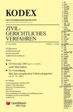 ISBN 9783700732624: KODEX Zivilgerichtliches Verfahren