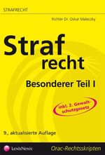 ISBN 9783700742784: Strafrecht - Besonderer Teil I