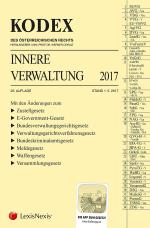 ISBN 9783700768012: KODEX Innere Verwaltung 2017