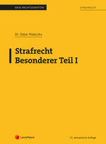 Oskar Maleczky: Strafrecht - Besonderer Oskar Maleczky: Strafrecht - Besonderer