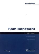 ISBN 9783704654083: Familienrecht: Lehrbuch