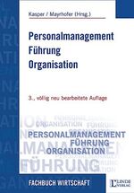 ISBN 9783707304305: Personalmanagement - Führung - Organisation