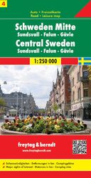 ISBN 9783707903218: Schweden Mitte: Blatt 4.: 1:250.000, Sundsvall, Falun, Gävle