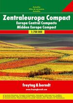 ISBN 9783707904215: Zentraleuropa Compact, Autoatlas 1:700.000