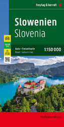 ISBN 9783707904734: Slowenien, Autokarte 1:150.000, Top 10 Tips