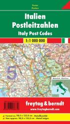 ISBN 9783707908886: Italien Postleitzahlen – 1:1 Mill.