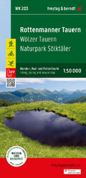 ISBN 9783707920567: Rottenmanner Tauern, Wander-, Rad- und Freizeitkarte 1:50.000, freytag & berndt, WK 203 - Wölzer Tauern - Naturpark Sölktäler, mit APP, wasserfest und reißfest