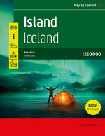 ISBN 9783707922301: Island Reiseatlas, Autoatlas 1:150.000, Spiralbindung, freytag & berndt - 30 Highlights, Camping- und Stellplätze