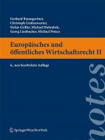 ISBN 9783709103630: Europäisches und öffentliches Wirtschaftsrecht II