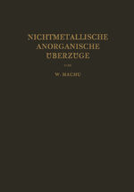 ISBN 9783709150610: Nichtmetallische Anorganische Überzüge