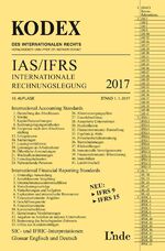 ISBN 9783714303131: KODEX Internationale Rechnungslegung IAS/IFRS 2017