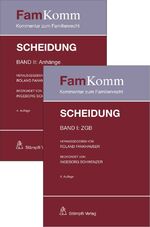 ISBN 9783727214813: Scheidung – Band I: ZGB und Band II: Anhänge