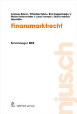 ISBN 9783727244629: Finanzmarktrecht – Entwicklungen 2022