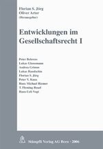 ISBN 9783727291661: Entwicklungen im Gesellschaftsrecht I