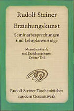 ISBN 9783727463907: Erziehungskunst, Seminarbesprechungen und Lehrplanvorträge