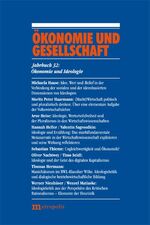 Werner Nienhüser: Ökonomie und Ideologie Werner Nienhüser: Ökonomie und Ideologie