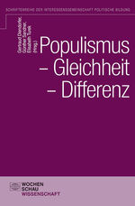 ISBN 9783734404573: Populismus – Gleichheit – Differenz