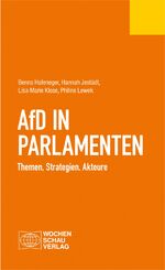 ISBN 9783734406348: AfD in Parlamenten - Themen, Strategien, Akteure