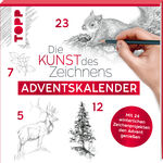 ISBN 9783735880260: Adventskalender Die Kunst des Zeichnens. - Mit 24 winterlichen Zeichenprojekten den Advent genießen