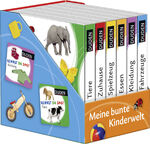 ISBN 9783737331609: Duden 12+: Kennst du das? Meine bunte Kinderwelt (Würfel) – 6 Mini-Bücher