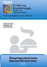 ISBN 9783739249308: Ernährung bei Speiseröhrenkrebs – Diätetik - Gastrointestinaltrakt - Mundhöhle und Speiseröhre - Ösophaguskarzinom (Speiseröhrenkrebs)