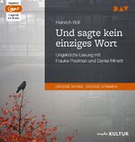 ISBN 9783742402073: Und sagte kein einziges Wort, 1 Audio-CD, 1 MP3