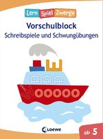 ISBN 9783743203327: Die neuen LernSpielZwerge - Schreibspiele und Schwungübungen - Vorschulblock ab 5 Jahre - Lernspiele und Übungen für Kindergarten und Vorschule