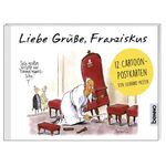 ISBN 9783746244891: Liebe Grüße, Franziskus. Das Postkartenbuch. 12 Cartoon-Postkarten