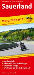 ISBN 9783747302521: Sauerland – Motorradkarte mit Tourenvorschlägen, GPS-Tracks als Gratis-Download, Ausflugszielen, Einkehr- & Freizeittipps, wetterfest, reißfest, abwischbar, GPS-genau. 1:150000