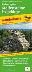 ISBN 9783747305133: Ferienregion Greifensteine Erzgebirge – Wanderkarte mit Ausflugszielen, Einkehr- & Freizeittipps, wetterfest, reißfest, abwischbar, GPS-genau. 1:25000