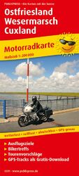 ISBN 9783747305911: Ostfriesland - Wesermarsch - Cuxland – Motorradkarte mit Ausflugszielen, Bikertreffs, Tourenvorschlägen, wetterfest, reißfest, abwischbar, GPS-genau. 1:200000