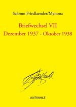 ISBN 9783750415614: Briefwechsel VII – Dezember 1937 - Oktober 1938