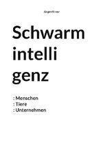 ISBN 9783750487772: Schwarmintelligenz - Menschen Tiere Unternehmen