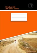 ISBN 9783753138923: Notizbuch A5 200 Seiten kariert (Softcover Orange)