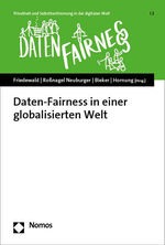 ISBN 9783756005185: Daten-Fairness in einer globalisierten Welt