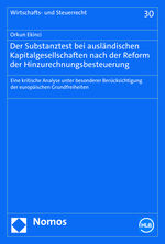 ISBN 9783756005932: Der Substanztest bei ausländischen Kapitalgesellschaften nach der Reform der Hinzurechnungsbesteuerung - Eine kritische Analyse unter besonderer Berücksichtigung der europäischen Grundfreiheiten