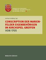 ISBN 9783759778758: Conscription der Marienfelder Eigenbehörigen im Kirchspiel Greffen von 1705