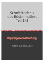 ISBN 9783759864284: Teil 1 - 8 / Schnitttechnik des Büstenhalters Teil 1/8